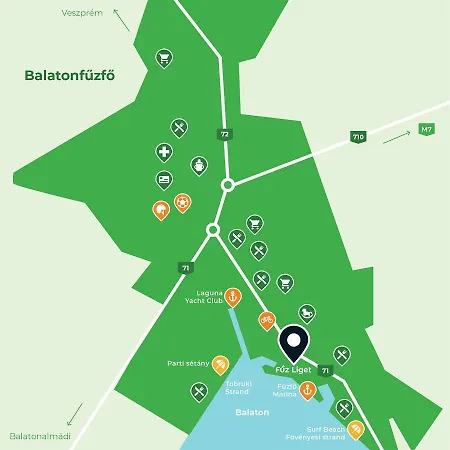 Fuzliget Surf Garden Apartament *